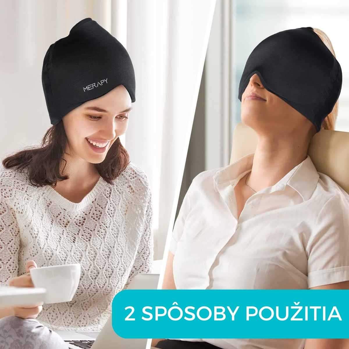 Čiapka na migrénu a bolesť hlavy - Headmask