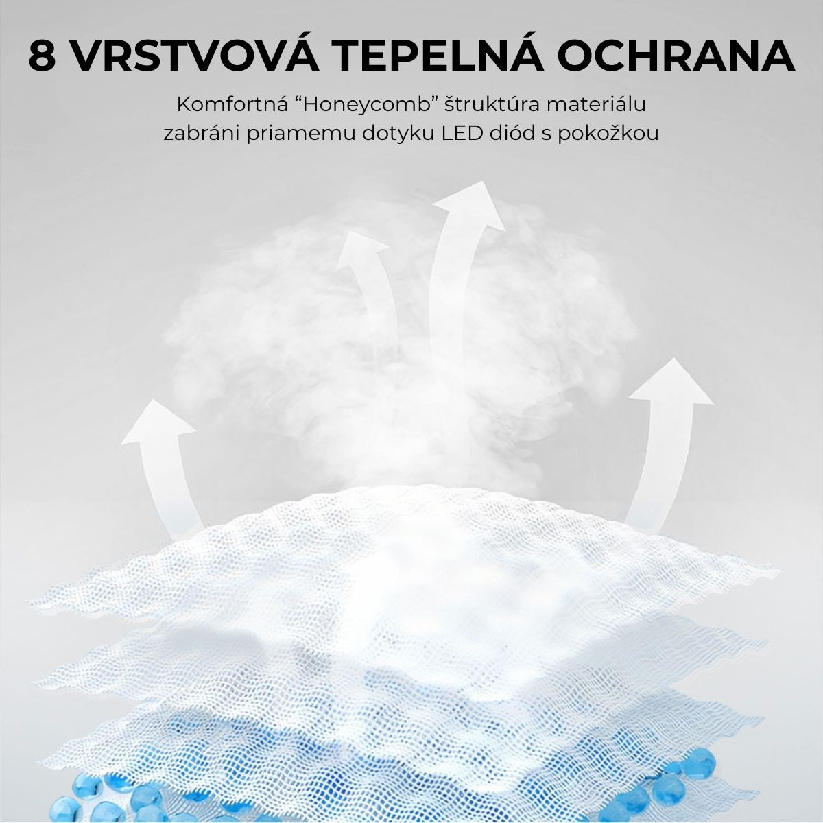 Merapy Bedrový Pás s červeným svetlom